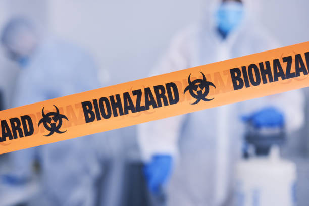 Professional Trauma Scene Cleanup technician working in Oakhurst, NJ